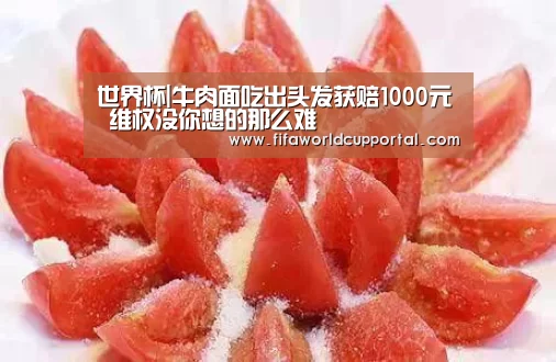 世界杯|牛肉面吃出头发获赔1000元 维权没你想的那么难(图3) 世界杯附加赛
